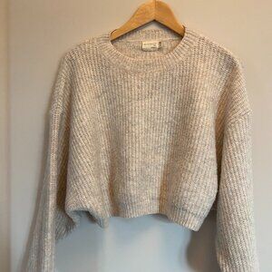 Knit Cropped Sweater